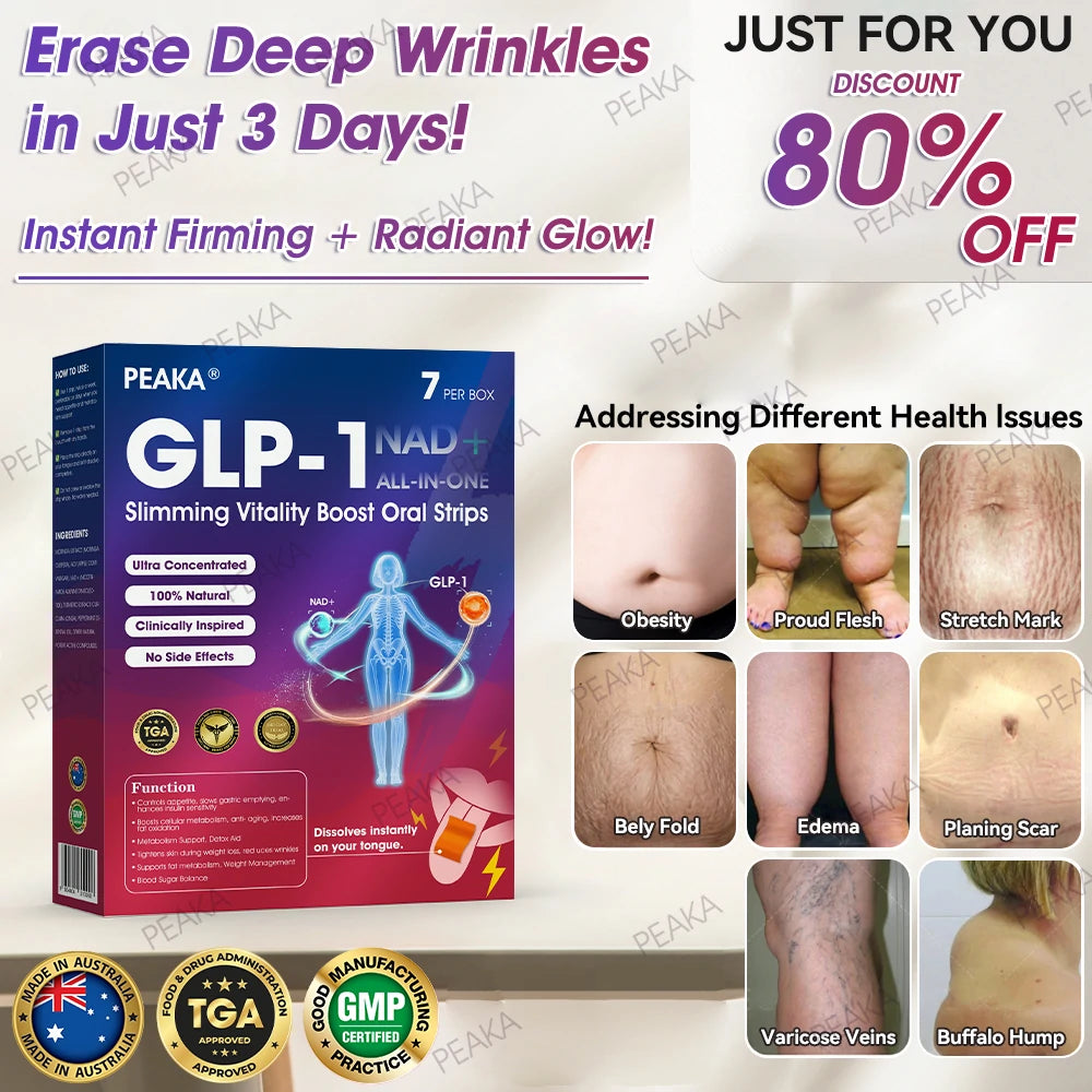 ๐๐๐๐๐๐๐๐ ๐๐ก๐๐๐ | PEAKAยฎ GLPโ1 Slimming Vitality Boost Oral Strips ๐ฉโโ๏ธ๐ฅ(Just once a week, visible changes in 7 days โ
For obesity, cardiovascular health, diabetes, sleep apnea, joint issues, and more)