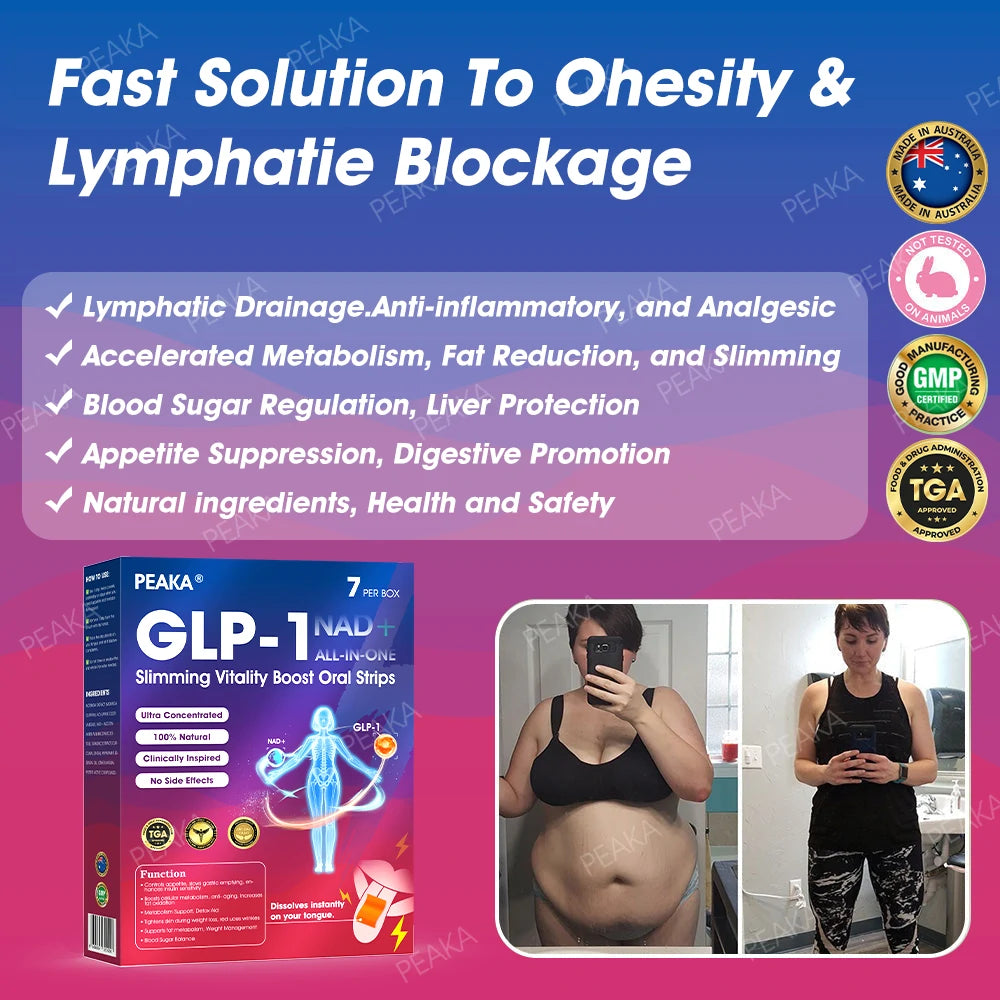 ๐๐๐๐๐๐๐๐ ๐๐ก๐๐๐ | PEAKAยฎ GLPโ1 Slimming Vitality Boost Oral Strips ๐ฉโโ๏ธ๐ฅ(Just once a week, visible changes in 7 days โ
For obesity, cardiovascular health, diabetes, sleep apnea, joint issues, and more)