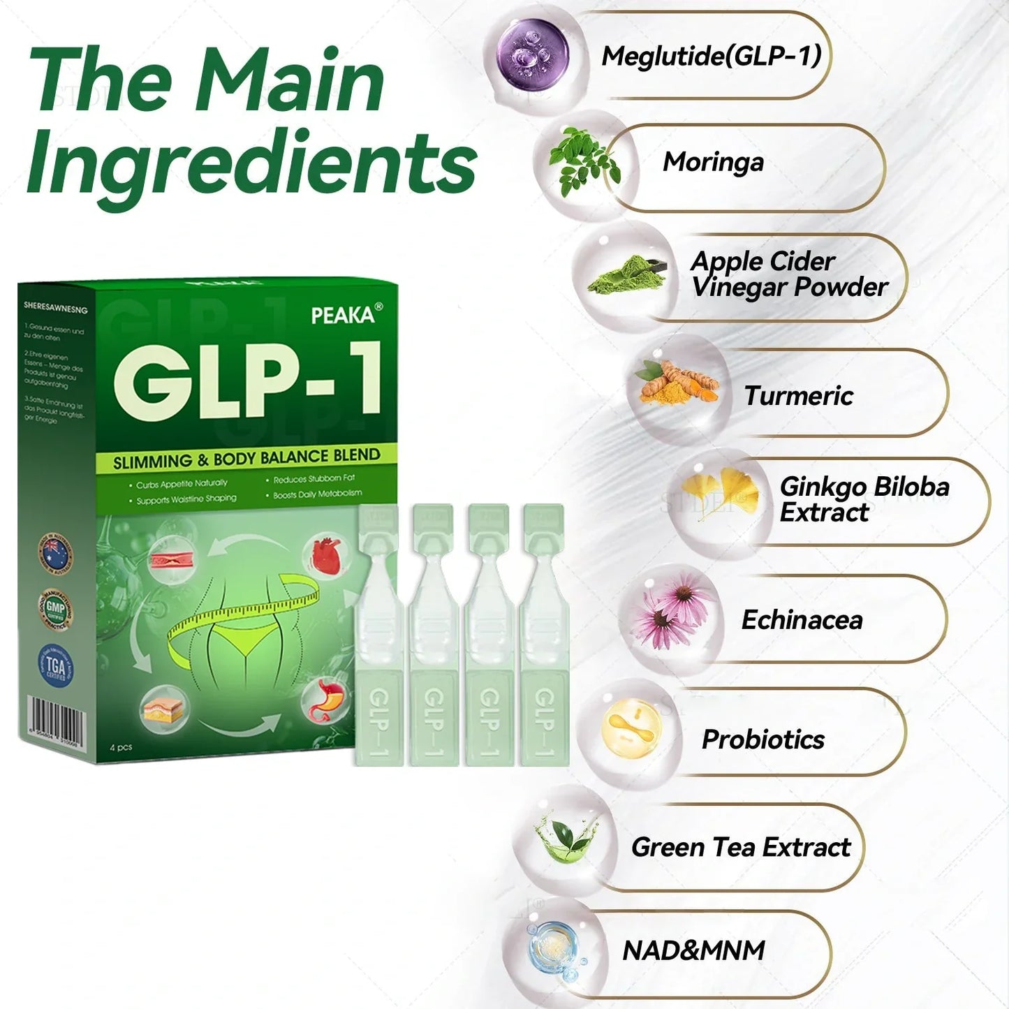 [Official Store]𝐏𝐄𝐀𝐊𝐀® 𝐆𝐋𝐏-𝟏 𝐖𝐞𝐢𝐠𝐡𝐭 𝐋𝐨𝐬𝐬 𝐎𝐫𝐚𝐥 𝐒𝐨𝐥𝐮𝐭𝐢𝐨𝐧 - 👨‍⚕️ 𝐎𝐛𝐞𝐬𝐢𝐭𝐲,𝐂𝐚𝐫𝐝𝐢𝐨𝐯𝐚𝐬𝐜𝐮𝐥𝐚𝐫 𝐃𝐢𝐬𝐞𝐚𝐬, 𝐃𝐢𝐚𝐛𝐞𝐭𝐞𝐬, 𝐒𝐥𝐞𝐞𝐩 𝐀𝐩𝐧𝐞𝐚, 𝐉𝐨𝐢𝐧𝐭 𝐏𝐫𝐨𝐛𝐥𝐞𝐦𝐬 𝐚𝐧𝐝 𝐌𝐨𝐫𝐞