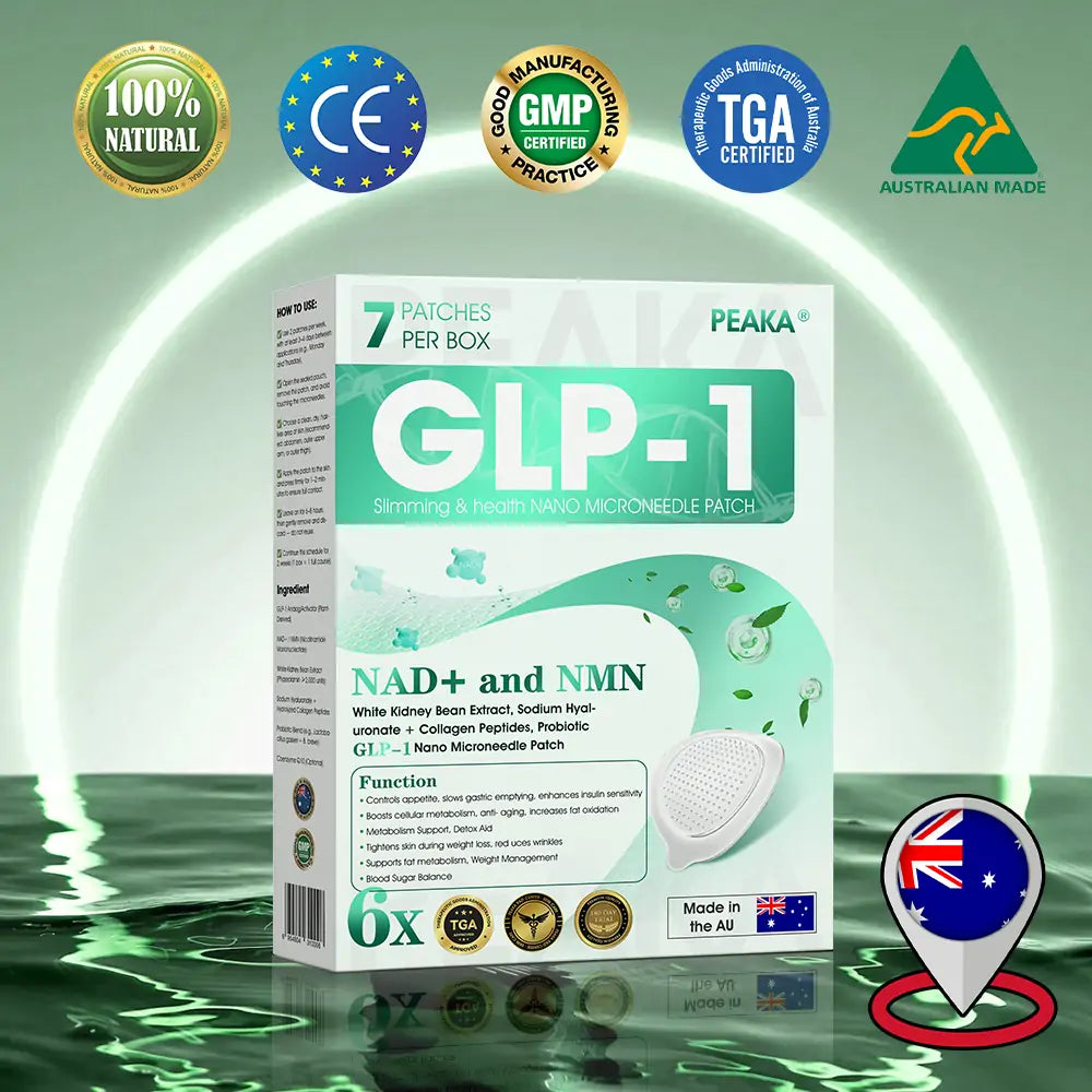 【Last Day Promotion 80% OFF🔥】PEAKA® GLP-1 & NAD+ Slimming & health NANO MICRONEEDLE PATCH👨‍⚕️(Zero Pain. 24/7 Release | Lose 20lbs FAST | 90% Sugar Drop | )🔥