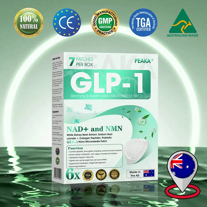 【Last Day Promotion 80% OFF🔥】PEAKA® GLP-1 & NAD+ Slimming & health NANO MICRONEEDLE PATCH👨‍⚕️(Zero Pain. 24/7 Release | Lose 20lbs FAST | 90% Sugar Drop | )🔥