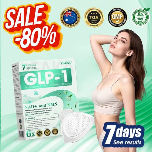 【Last Day Promotion 80% OFF🔥】PEAKA® GLP-1 & NAD+ Slimming & health NANO MICRONEEDLE PATCH👨‍⚕️(Zero Pain. 24/7 Release | Lose 20lbs FAST | 90% Sugar Drop | )🔥