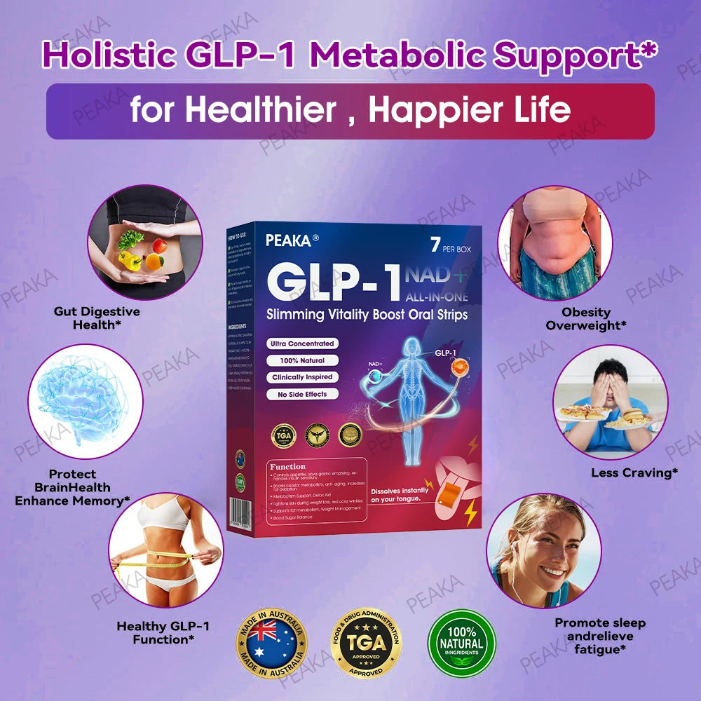 𝑂𝑓𝑓𝑖𝑐𝑖𝑎𝑙 𝑆𝑡𝑜𝑟𝑒 | PEAKA® GLP‑1 Slimming Vitality Boost Oral Strips 👩‍⚕️🥇(Just once a week, visible changes in 7 days ✅ For obesity, cardiovascular health, diabetes, sleep apnea, joint issues, and more)