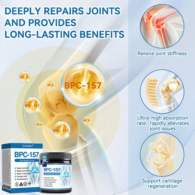 𝘾𝙧𝙤𝙖𝙞𝙚® BPC-157 Joint Healing Cream🦴Treats Arthritis, Neuropathy, Rheumatism, Sports Injuries & More🏆