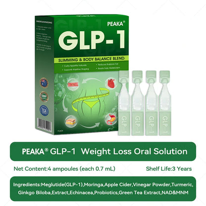 [Official Store]𝐏𝐄𝐀𝐊𝐀® 𝐆𝐋𝐏-𝟏 𝐖𝐞𝐢𝐠𝐡𝐭 𝐋𝐨𝐬𝐬 𝐎𝐫𝐚𝐥 𝐒𝐨𝐥𝐮𝐭𝐢𝐨𝐧 - 👨‍⚕️ 𝐎𝐛𝐞𝐬𝐢𝐭𝐲,𝐂𝐚𝐫𝐝𝐢𝐨𝐯𝐚𝐬𝐜𝐮𝐥𝐚𝐫 𝐃𝐢𝐬𝐞𝐚𝐬, 𝐃𝐢𝐚𝐛𝐞𝐭𝐞𝐬, 𝐒𝐥𝐞𝐞𝐩 𝐀𝐩𝐧𝐞𝐚, 𝐉𝐨𝐢𝐧𝐭 𝐏𝐫𝐨𝐛𝐥𝐞𝐦𝐬 𝐚𝐧𝐝 𝐌𝐨𝐫𝐞