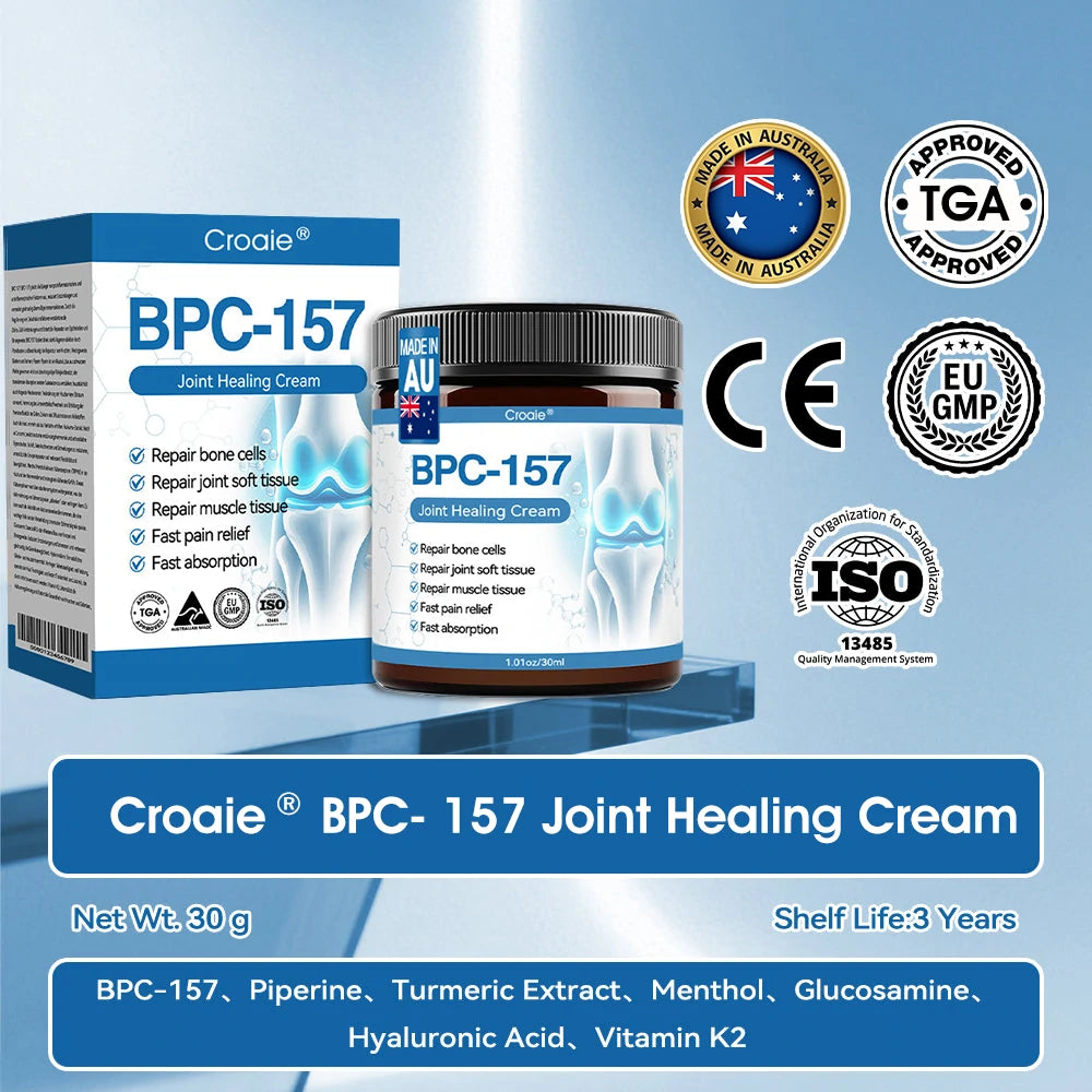 𝘾𝙧𝙤𝙖𝙞𝙚® BPC-157 Joint Healing Cream🦴Treats Arthritis, Neuropathy, Rheumatism, Sports Injuries & More🏆